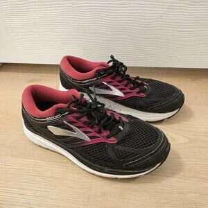 Brooks Black Pink Addiction 13 Running Outdoor Fitness‎ Sneakers Size 9.5